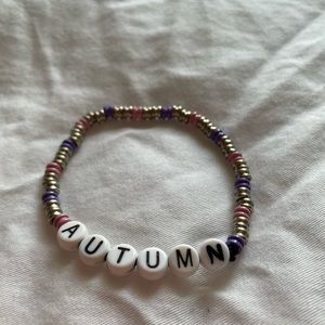 Autumn Name Bracelet